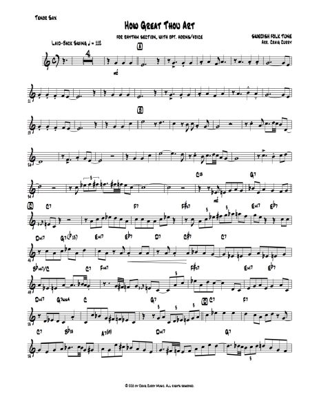 How Great Thou Art Jazz Combo Bundle - Image 4
