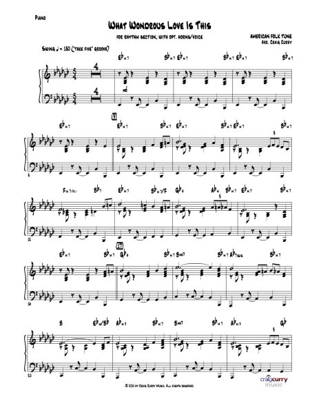 What Wondrous Love Jazz Combo Bundle - Image 5