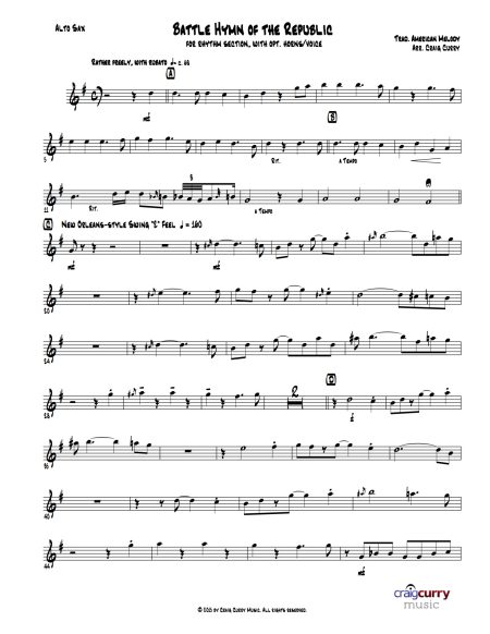 Battle Hymn of the Republic Jazz Combo Bundle - Image 2
