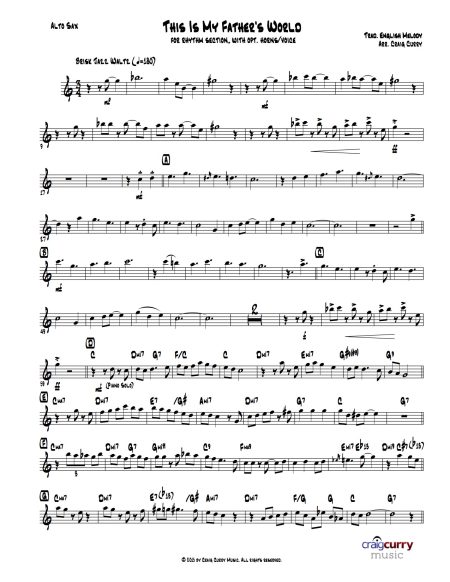 This Is My Father's World Jazz Combo Bundle - Image 2