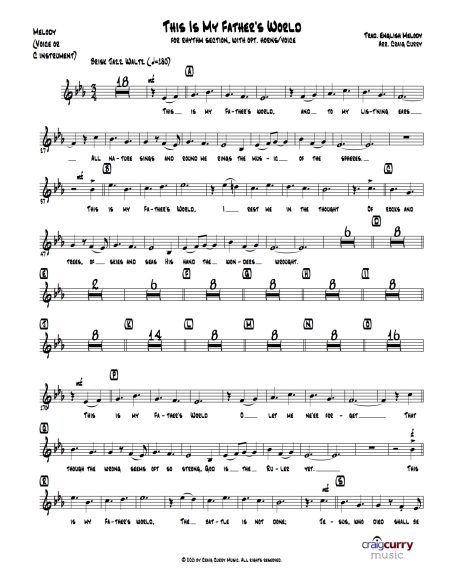 This Is My Father's World Jazz Combo Bundle - Image 4