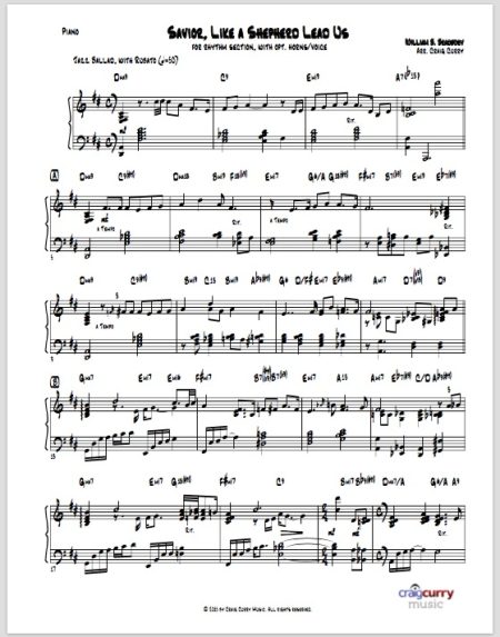 Savior Like a Shepherd Lead Us Jazz Combo Bundle - Image 5