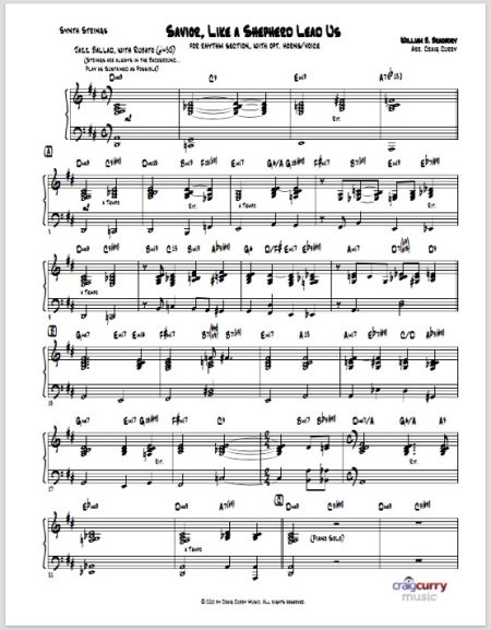 Savior Like a Shepherd Lead Us Jazz Combo Bundle - Image 6
