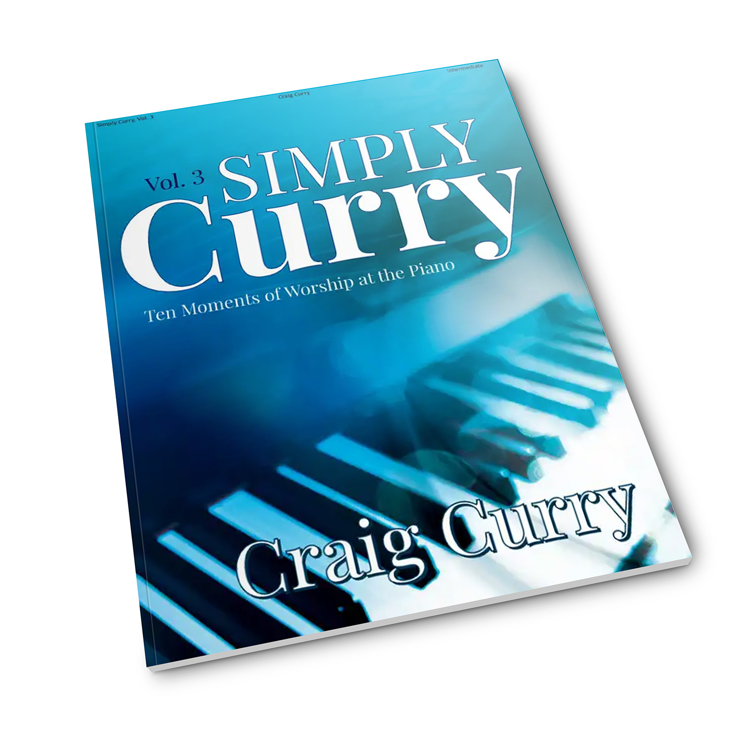 Cover of Simply Curry Volume 3 piano book